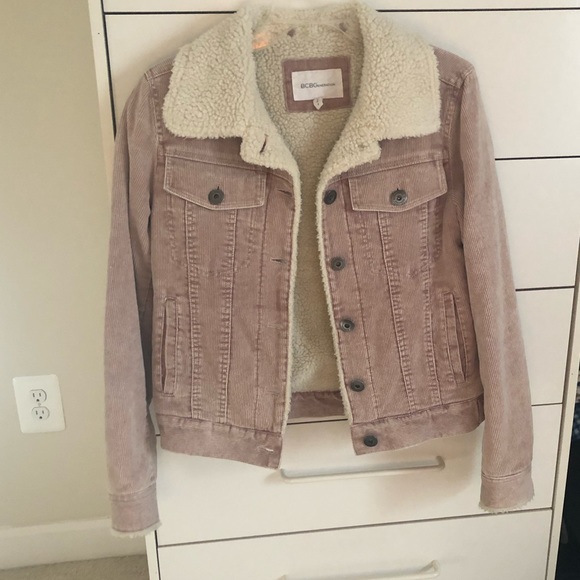 BCBGeneration Faux Shearling Corduroy Jacket - Picture 5 of 5